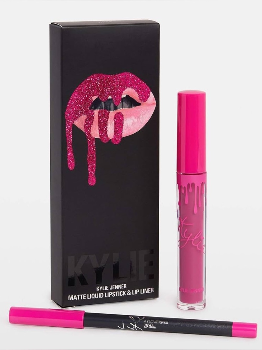 Kylie 21’st Birthday Collection Liquid Lipstick & Lip Liner Lip Kit- Tipsy